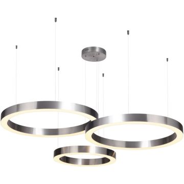 Step Into Design CIRCLE 3in1 ST-8848-60+60+80 nickel Pendelleuchte 3x85W/LED 3000K 8075lm IP20