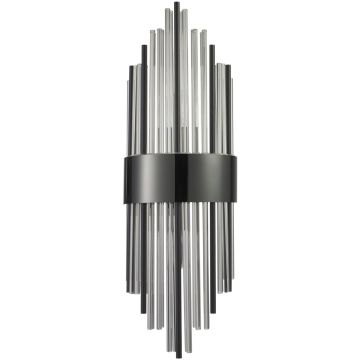 Step Into Design DRACO ST-88003W-M black Wandleuchte 2x20W/E14 IP20