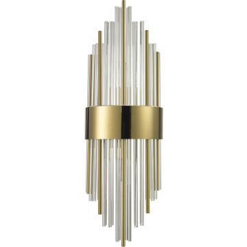 Step Into Design DRACO ST-88003W-M gold Wandleuchte 2x20W/E14 IP20