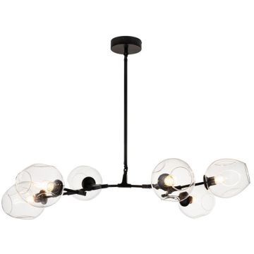 Step Into Design MODERN ORCHID ST-1232-6 black transparent Deckenlampe 6x60W/E27 IP20