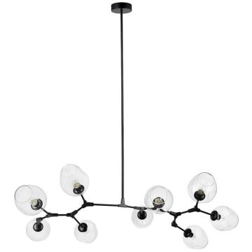 Step Into Design MODERN ORCHID ST-1232-9 TRANSPARENT Deckenlampe 9x60W/E27
