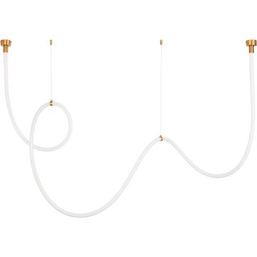 Step Into Design SNAKE MD1021-4 gold Pendelleuchte 1x60W/LED 3000K IP20