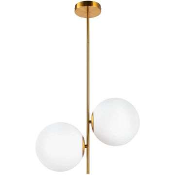 Step Into Design VENUS ST-5025-2 BRASS Deckenlampe 2x60W/E27 IP20