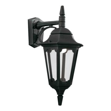 Elstead Lighting PARISH PR2-BLACK Wandleuchte 1x60W/E27 IP44