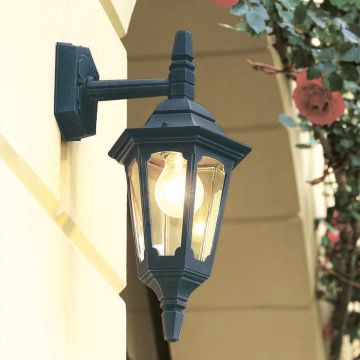 Elstead Lighting PARISH PRM2-BLACK Wandleuchte 1x60W/E27 IP44