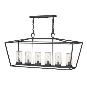 Quintiesse ALFORD PLACE QN-ALFORD-PLACE-6P-MB Pendelleuchte 6x40W/E14 IP44