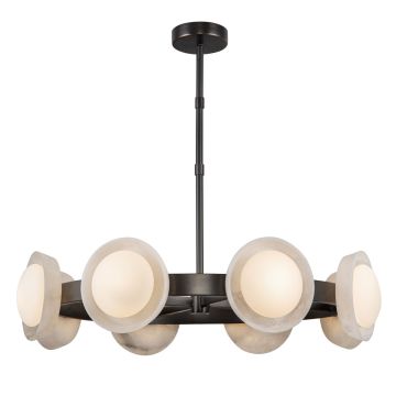 Quintiesse Alonso QN-ALONSO8-UBZ-AR Kronleuchter 1x28W/LED 3000K 1130lm IP20