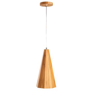 Quintiesse Angular QN-ANGULAR-P-S-TEAK Pendelleuchte 1x40W/E27 IP20