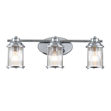 Quintiesse ASHLAND BAY QN-ASHLANDBAY3-PC-BATH Wandleuchte 3x60W/E27 IP44