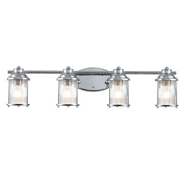Quintiesse ASHLAND BAY QN-ASHLANDBAY4-PC-BATH Wandleuchte 4x60W/E27 IP44