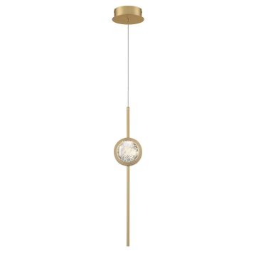 Quintiesse Barletta QN-BARLETTA-1P-BG Pendelleuchte 1x6W/LED 3000K 340lm IP20