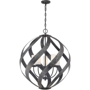 Quintiesse BLACKSMITH QN-BLACKSMITH-5P-OBK Pendelleuchte 5x40W/E14 IP44