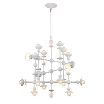 Quintiesse Cadence QN-CADENCE18-WHT Kronleuchter 18x40W/E14 IP20