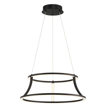 Quintiesse Cadoux QN-CADOUX-P-BK Pendelleuchte 1x54W/LED 3000K 1490lm IP20