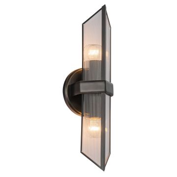 Quintiesse Cairo QN-CAIRO-2WB-UBZ-CR Wandleuchte 2x60W/E27 IP20