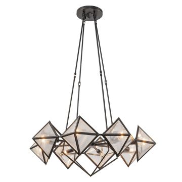 Quintiesse Cairo QN-CAIRO8-UBZ-CR Kronleuchter 8x60W/E14 IP20