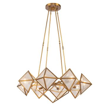 Quintiesse Cairo QN-CAIRO8-VBS-CR Kronleuchter 8x60W/E14 IP20