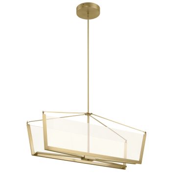 Quintiesse CALTERS QN-CALTERS-ISLE-CG Pendelleuchte 1x50.8W/LED 3000k 5440LM