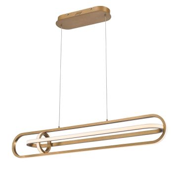 Quintiesse Demark QN-DEMARK-LP-BG Pendelleuchte 1x58W/LED 3000K 2900lm IP20