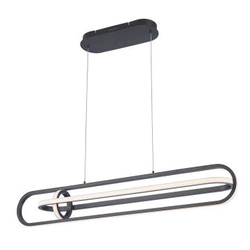 Quintiesse Demark QN-DEMARK-LP-BK Pendelleuchte 1x58W/LED 3000K 2900lm IP20