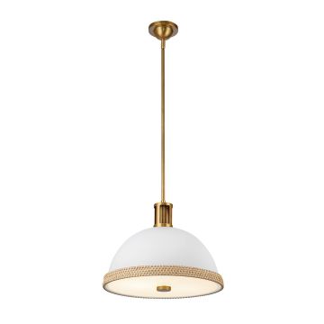 Quintiesse Doral QN-DORAL-P-M-WHT Pendelleuchte 2x60W/E27 IP20