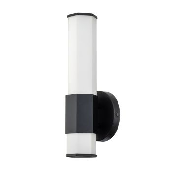 Quintiesse FACET QN-FACET-LED1-BK-BATH Wandleuchte 1x12W/LED 3000k 1080LM IP44