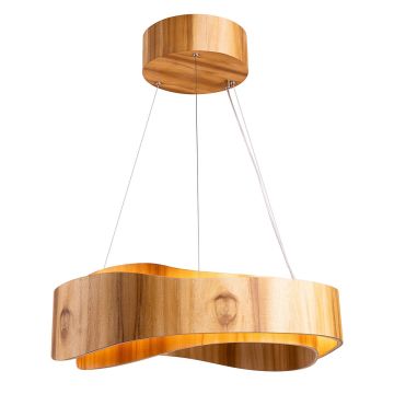 Quintiesse Horizon QN-HORIZON-RING-LED-60-TEAK Pendelleuchte 1x43W/LED 3000K 1545lm IP20