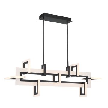 Quintiesse Inizio QN-INIZIO-LP-M-BK Deckenlampe 1x86W/LED 3000K 3305lm IP20