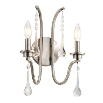 Quintiesse KARLEE QN-KARLEE2 Wandleuchte 2x60W/E14