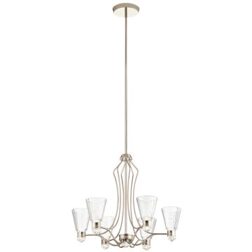 Quintiesse KAYVA QN-KAYVA13-PN Kronleuchter 1x36W/LED 3000k 2375LM IP44