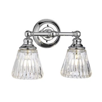 Quintiesse KEYNES QN-KEYNES2-BATH Wandleuchte 2x3,5W/G9 3000K 640LM IP44