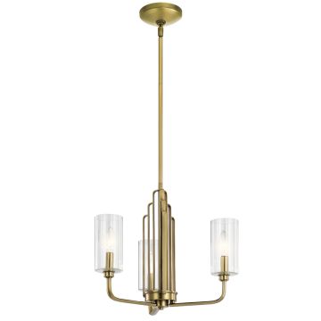 Quintiesse KIMROSE QN-KIMROSE3-BNB Kronleuchter 3x40W/E14