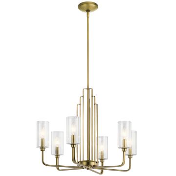 Quintiesse KIMROSE QN-KIMROSE6-BNB Kronleuchter 6x40W/E14
