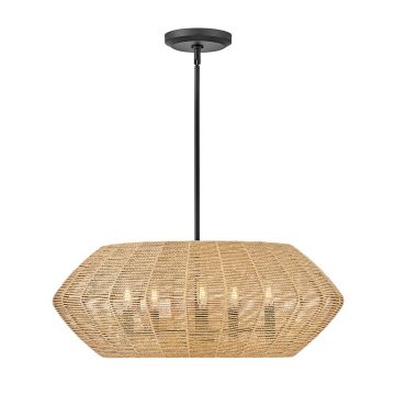 Quintiesse Luca QN-LUCA-5P-M-BK-CAM Pendelleuchte 5x40W/E14 IP20