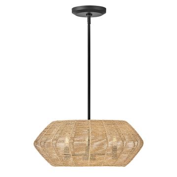 Quintiesse Luca QN-LUCA-P-S-BK-CAM Pendelleuchte 3x40W/E14 IP20
