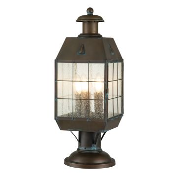 Quintiesse NANTUCKET QN-NANTUCKET3-L-AS Beleuchtungspfosten 3x60W/E14 IP44