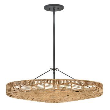 Quintiesse Ophelia QN-OPHELIA-6P-BK-CAM Pendelleuchte 6x40W/E14 IP20