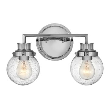 Quintiesse POPPY QN-POPPY2-PC-BATH Wandleuchte 2x60W/E27 IP44