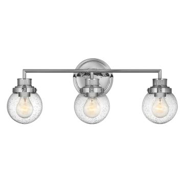 Quintiesse POPPY QN-POPPY3-PC-BATH Wandleuchte 3x60W/E27 IP44