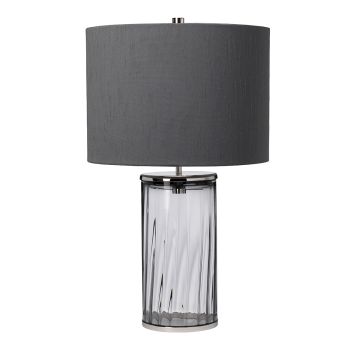 Quintiesse RENO QN-RENO-SMOKE-PN Tischleuchte 1x60W/E27