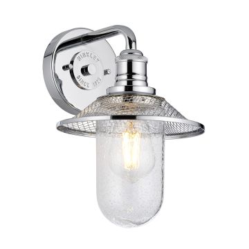 Quintiesse RIGBY QN-RIGBY1-BATH-PC Wandleuchte 1x40W/E27 IP44