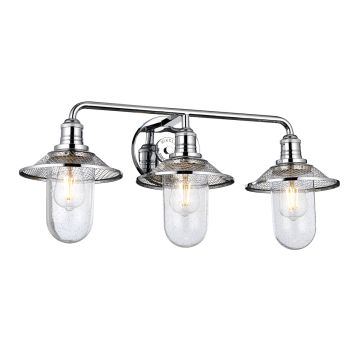 Quintiesse RIGBY QN-RIGBY3-BATH-PC Wandleuchte 3x40W/E27 IP44
