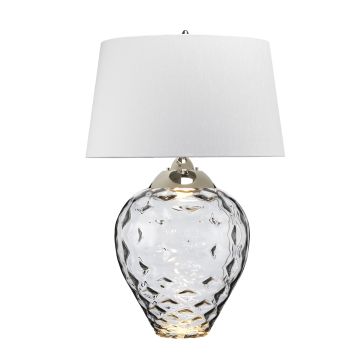 Quintiesse SAMARA QN-SAMARA-TL-LRG-SMK Tischleuchte 1x60W/E27+1x7W/GU10 3000K 620LM