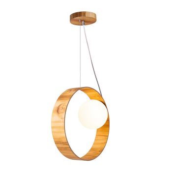 Quintiesse Sfera QN-SFERA-1P-TEAK Pendelleuchte 1x40W/E27 IP20