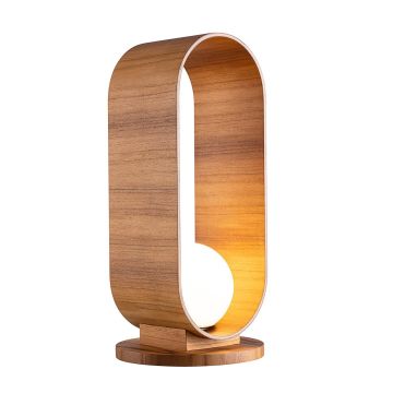 Quintiesse Sfera QN-SFERA-TL-L-TEAK Tischleuchte 1x40W/E27 IP20