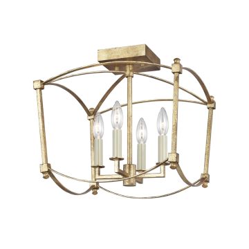 Quintiesse THAYER QN-THAYER-SF-ADB Deckenlampe 4x40W/E14