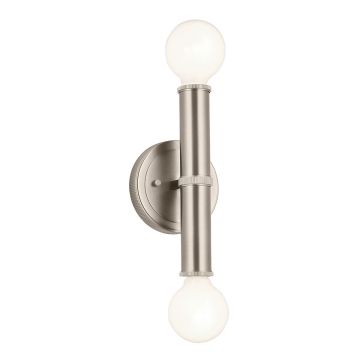 Quintiesse Torche QN-TORCHE-2W-BN Wandleuchte 2x3W/G9 3000K 600lm IP44