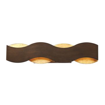 Quintiesse Vaughan QN-VAUGHAN-1W-BRZ-GD Wandleuchte 1x35W/LED 3000K 1100lm IP20