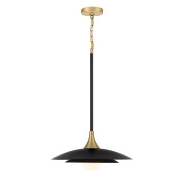 Quintiesse Welsh QN-WELSH-P-BK Pendelleuchte 1x15W/LED 3000K 750lm IP20