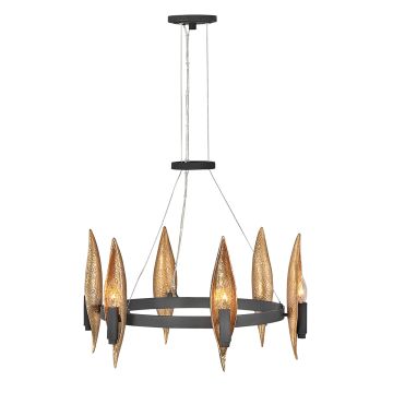Quintiesse WILLOW QN-WILLOW6-CBK Kronleuchter 6x40W/E14